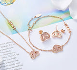 Alibaba Fine Fashion Jewelry SET Pig Snout Jewelry Set!  Necklace, Earrings, Bracelet or Save & Buy the SET!