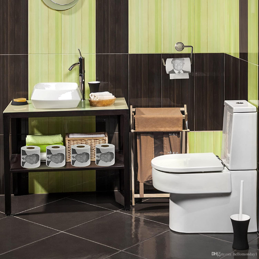 Alibaba Gift Gag Political Candidates on Toilet Paper!  Perfect Gag Gift!  Be the Life of the Party!