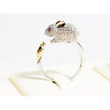 Alibaba - King He Fine Fashion Jewelry-Ring Chinese Zodiac Animal Rings Sterling Silver Sparkly!