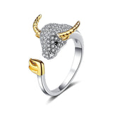 Alibaba - King He Fine Fashion Jewelry-Ring Chinese Zodiac Animal Rings Sterling Silver Sparkly!