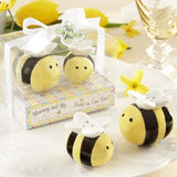 Honey Bee Salt and Pepper Shakers and Honey Pot--TOO cute! *