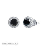 Alibaba - Koko moissanite necklace Moissanite Halo Jewelry 1ct Center Stone, 925 Sterling Silver Colors Available!