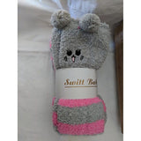 Alibaba Socks Chinchilla Thigh High Fuzzy Plush Socks, Leggings Adorable Animals to Keep Legs Warm! *