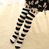 Alibaba Socks Panda Bear Thigh High Fuzzy Plush Socks, Leggings Adorable Animals to Keep Legs Warm! *