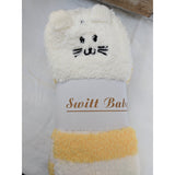 Alibaba Socks Thigh High Fuzzy Plush Socks, Leggings Adorable Animals to Keep Legs Warm! *