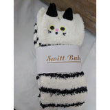 Alibaba Socks Thigh High Fuzzy Plush Socks, Leggings Adorable Animals to Keep Legs Warm! *