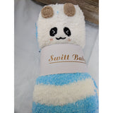 Alibaba Socks Thigh High Fuzzy Plush Socks, Leggings Adorable Animals to Keep Legs Warm! *