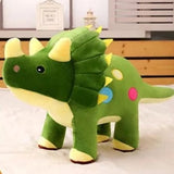 Alibaba Stuffed dinosaur Green Baby Triceratops Plush Stuffed Animal - 16"