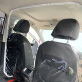 Alibaba Uber or Taxi Driver Clear Vehicle Protective Shield Curtain