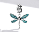 AliExpress - bamoer Charms Enamel Dragonfly Charms or Pendants Sterling Silver 925