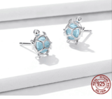 AliExpress - bamoer Earrings Turtle Stud Earrings Sterling Silver