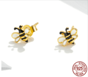 AliExpress - bamoer Jewelry Sets Earrings Dainty Honey Bee Necklace and Earrings Each or SET 925 Sterling Silver*
