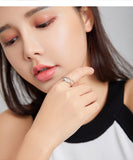 AliExpress - bamoer Rings Snake Ring Sterling Silver Green CZ Eyes Open Design