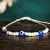 AliExpress Bracelets Turkish Evil Eye Bracelet Sets White Blue Evil Eyes Lucky Couple Bracelets for Women Colorful Crystal Bead Rope Chain Charm Jewelry