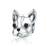 aliexpress Charms Boston Head Dog Charm Collection Pandora Style Charms Sterling Silver Boston, Frenchie, Chi, Schnauzer, Puppy