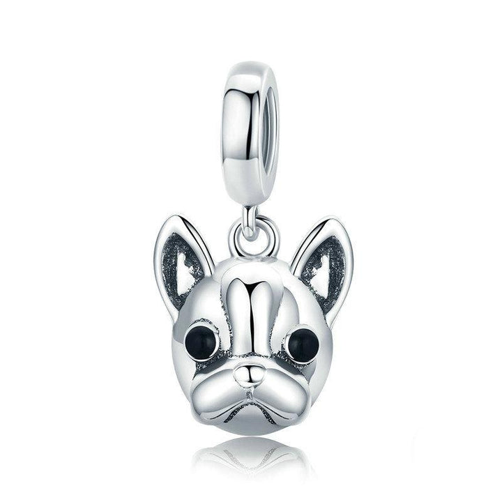 aliexpress Charms Boston w/Bail Dog Charm Collection Pandora Style Charms Sterling Silver Boston, Frenchie, Chi, Schnauzer, Puppy