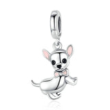 aliexpress Charms Chihuahua Dog Charm Collection Pandora Style Charms Sterling Silver Boston, Frenchie, Chi, Schnauzer, Puppy