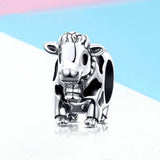 aliexpress Charms Cow & Llama & Horse Charms for Pandora Style Bracelets Sterling Silver Farm Animal Charms