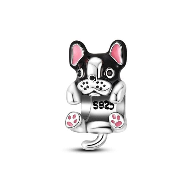 aliexpress Charms HangOn Dog Charm Collection Pandora Style Charms Sterling Silver Boston, Frenchie, Chi, Schnauzer, Puppy