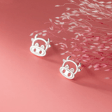 AliExpress Earrings Cow Earrings Sterling SIlver Studs*