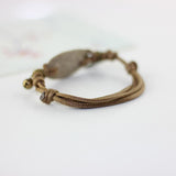 AliExpress Fashion Bracelets Ceramic Bee Charm Bracelet Bronze Mens/Ladies Wristband Bangle, So CUTE!