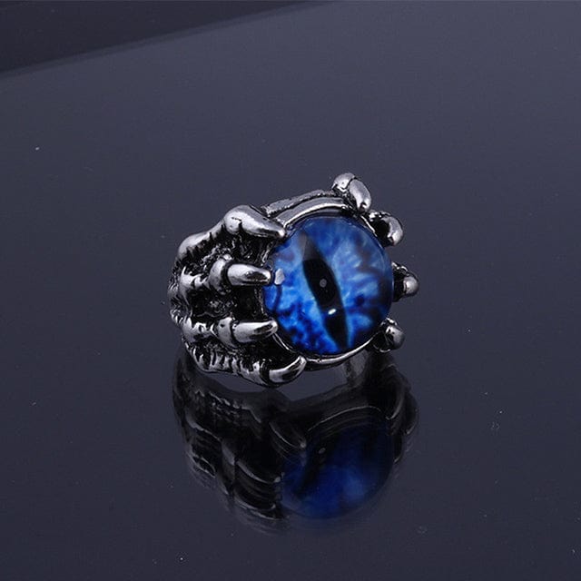 AliExpress Fashion Ring Blue Colorful Eye in Bony Claws Ring- 4 Colors!  Very Cool!