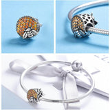 AliExpress Fine Fashion Jewelry Bracelet Bees on Sparkling Comb Honey Bee Charms Sterling Silver-Pandora Style