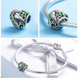 AliExpress Fine Fashion Jewelry Bracelet Bird in the Woods Charm Honey Bee Charms Sterling Silver-Pandora Style