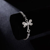 Aliexpress jewelry Dragonfly Silver Trendy Silver Plated Crystal Bracelets Several Styles, Beautiful & Affordable!