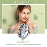 AliExpress Jewelry SET-Fine Fashion 925 Silver Fairy with Moon & Stars Jewelry in Sterling Silver, Ring and Necklace