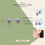 AliExpress Jewelry SET-Fine Fashion 925 Silver Honey Bee With a Star Jewelry SET : Ring, Necklace, Earrings