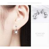 AliExpress Jewelry SET-Fine Fashion 925 Silver Spider and Pearl Earrings and Ring in Sterling Silver,  Adorable!