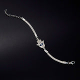 Aliexpress jewelry Trendy Silver Plated Crystal Bracelets Several Styles, Beautiful & Affordable!