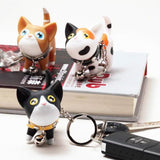 AliExpress Keychain Kitty Cat Silicone Keychain with Bell So Cute!  5 Varieties*