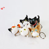 AliExpress Keychain Kitty Cat Silicone Keychain with Bell So Cute!  5 Varieties*