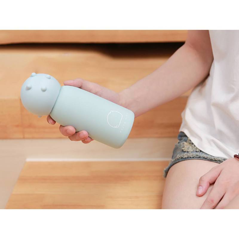 AliExpress Mug Blue Pig Water Bottle- Stainless Steel Cuteness!  Piggy comes in 4 colors now!  *