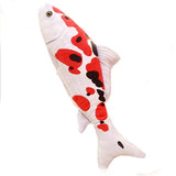 aliexpress Pet Toy Design 1 Goldfish Cat Toys with Catnip Plush Stuffed Fishes Cutest Interactive Cat Chew Toys