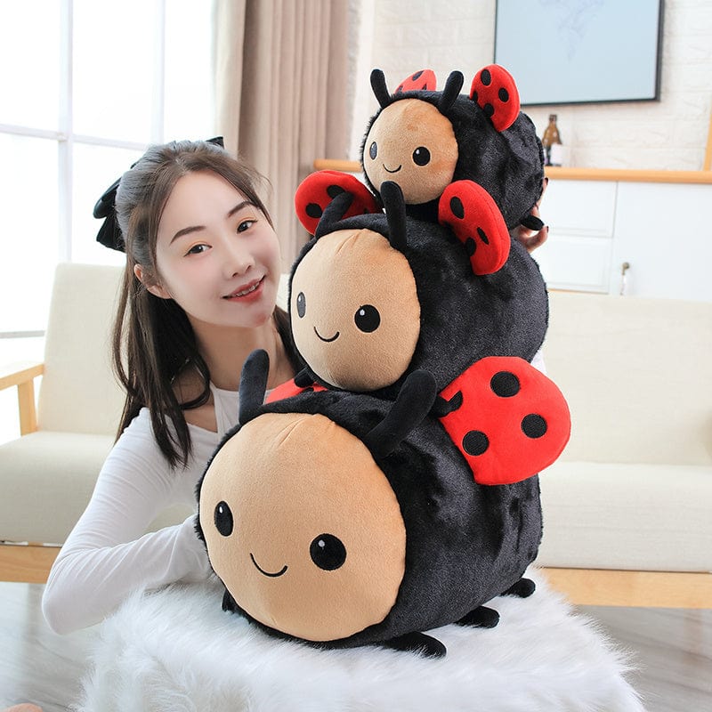 AliExpress Plush Animals Bee and Lady Bug Plush Toys, baby safe. Three sizes! *