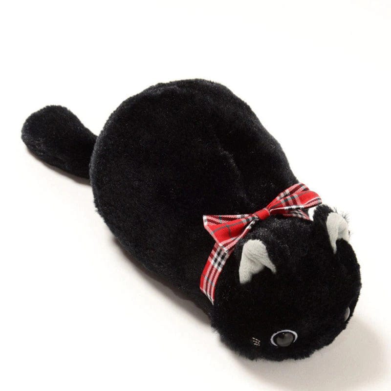 AliExpress Plush Animals black Plush Cat Pencil Pouch School Supplies for Cat Lovers!