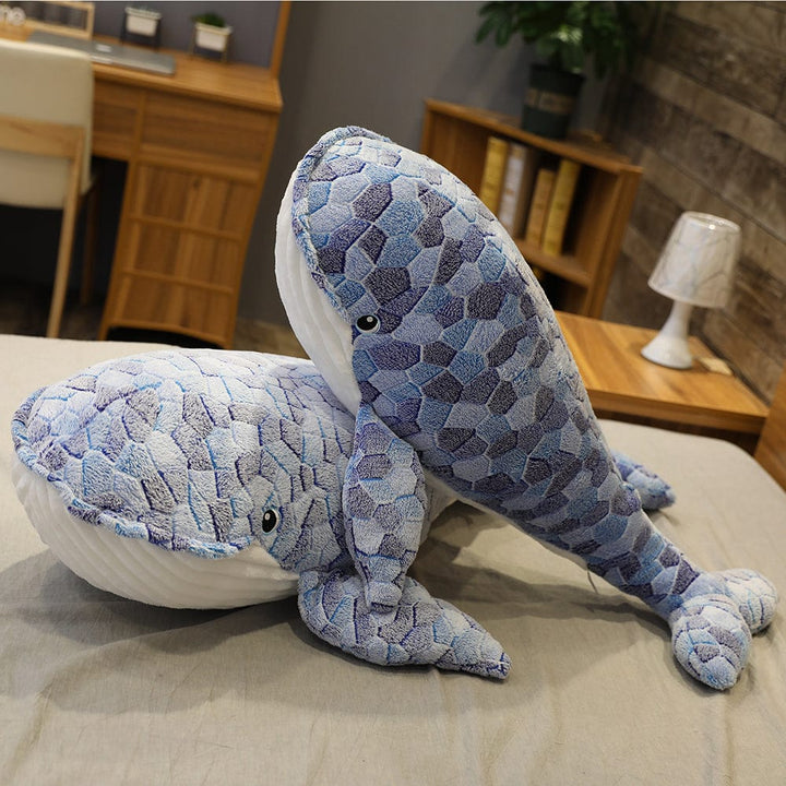 AliExpress Plush Animals Blue Whale Plush Toy Pillow Four Sizes*