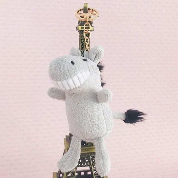 Aliexpress Plush Animals Donkey Keychain Funny Big Toothed Grin Plush Animals and Keychains TOO CUTE!