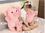 Aliexpress Plush Animals Medium Sized Plush Pink Piggies Boy and Girl Sweet Piggies*