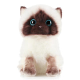 AliExpress Plush Animals small Simulation Siamese Cat Plush Toy*