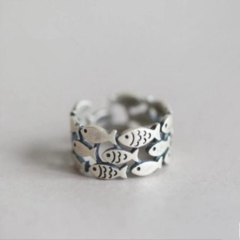 aliexpress Rings Fish Ring Open Band Fits Most