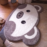 AliExpress Rugs small greyish purple pig face Pig Bathmat and door Mats