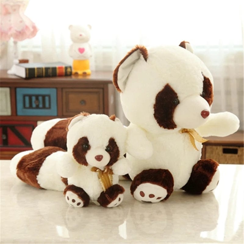 BIG Plush Red Panda or Raccoon Stuffed Animal Pillow The Pink Pigs