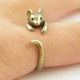 AliExpress Womens jewlery Gold Plated Mouse Fashion Ring