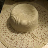 August Hats Hat INC Natural/Pink Dots Sun Hats!  All Day Floppy Hat Black/Natural ONE SIZE, Several Styles!