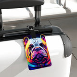 Colorful Dog Luggage Tag - Magic Travel Bag Tag - Graphic Luggage Tag
