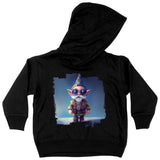 Funny Gnome Toddler Hoodie - Pilot Toddler Hooded Sweatshirt - Cartoon Kids' Hoodie